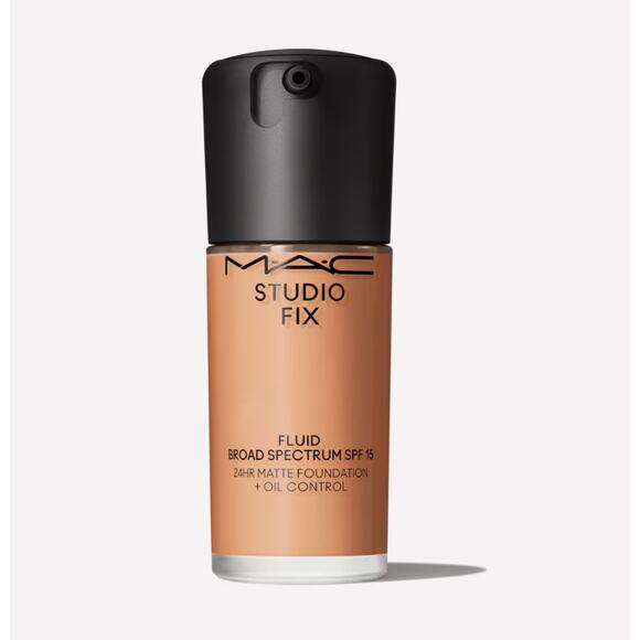 2 MAC Studio Fix Fluid Broad SPF 15 24H Matte Foundation Oil Control NEW - Picture 7 of 7